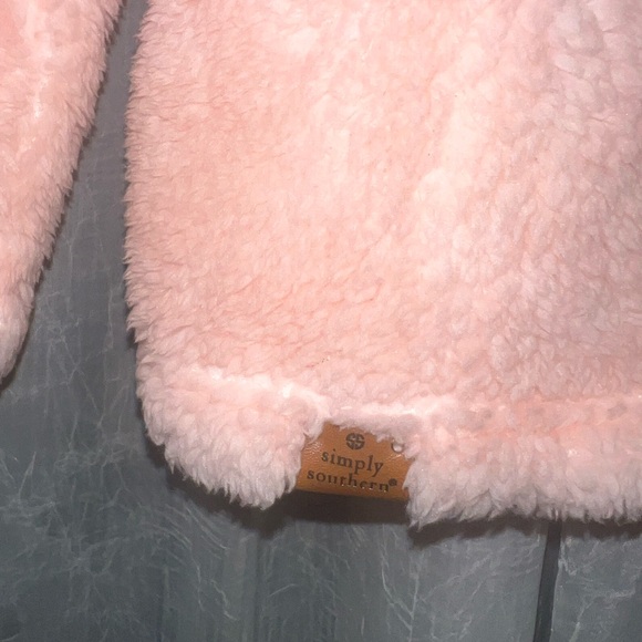 Simply Southern ombré Sherpa pullover size small - Picture 4 of 5